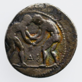 Pamphylia, Aspendos, Silver Stater, 370-333BC, Obverse