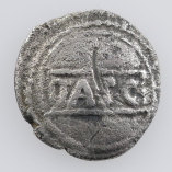 Catuvellauni, Tasciovanos Cavalryman Type, Silver Unit,  1st Centuries BC to AD Obverse