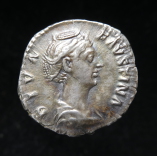 Domitian, AE As, Rome, Fides, AD 81-96, Excellent Reverse