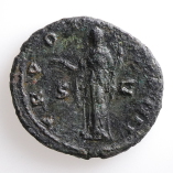 Antoninus Pius, Copper As, Clementia, AD 140-144, R