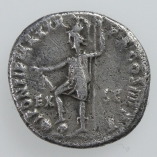 Nero, Silver Denarius, Rome, Virtus Helmeted Reverse