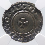 Edward the Confessor, Silver Penny, Facing Bust/Small Cross Type, Pulgaron, London, AD 1062-1065, R