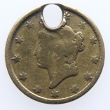 United States, Gold Liberty Head One Dollar, 1854O