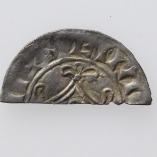William I (The Conqueror), Cut Silver Halfpenny, Canopy Type, AD 1070-1072, R