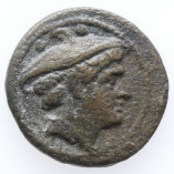 Post-Reform Anonymous Issue, AE Sextans, Mercury/Galley, 211-206BC, O