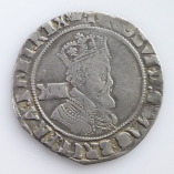 James I, Shilling, Second Coinage, Coronet "Battle of Aylesbury" Hoard,  Obverse