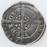 Edward of Woodstock (The Black Prince), Son of Edward III, Anglo-Gallic Second Issue, Silver Demi-Gros, Limoges/ Poitiers Mint, AD 1362-1372, R