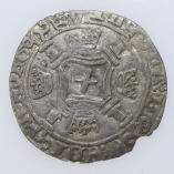 James IV, Billon Plack, Type II, Cross MM, AD 1488-1513, R
