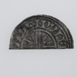 Edward the Confessor, Silver Cut Halfpenny, Pyramids Type, London, 1056-1066, R