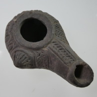 Greek, Miniature Votive Ceramic Oil Lamp, 1st Century BC