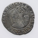 Elizabeth I Sixpence Pheon MM 1561-5, obverse