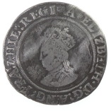 Elizabeth I, Silver Shilling, First Issue, Lis MM, 1559-60, O