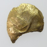 Atrebates & Regni Tribes, Gold Quarter Stater, Selsey Dahlia Type,  c60-20BC, EXTREMELY RARE Reverse