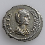 Julia Domna (Wife of Septimius Severus), AR Denarius, Juno, AD 196-211, O