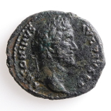 Antoninus Pius, Copper As, Clementia, AD 140-144, O