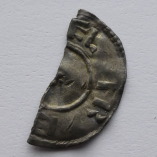Alfred the Great, Kings of Wessex, Cut Half Penny, Phase III, Two Line Type, London, Ludig, AD 871-899, O