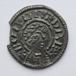 Kings of Mercia, Burgred, Penny, Phase IIb Var, London, Dudewine, AD 866-870, O