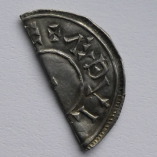 Aethelstan, Cut Halfpenny, Two Line Type, Thurstan, AD 924-939, O