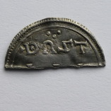 Aethelstan, Cut Halfpenny, Two Line Type, Thurstan, AD 924-939, R