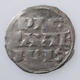 Richard I as Count of Poitou, France, Silver Denier reverse