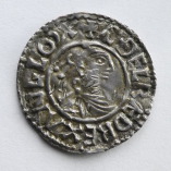 Aethelred II, First Hand Type Penny, London, Leofric, 979-985, O