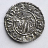 Aethelred II, First Hand Type Penny, London, Leofric, 979-985, R