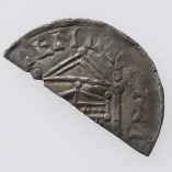 William I (The Conqueror), Cut Silver Halfpenny, Canopy Type, AD 1070-1072, O