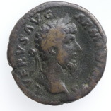 Lucius Verus, Bronze As, AD 163-164, O