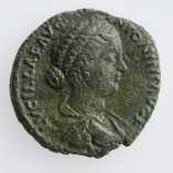 Lucilla (Under Marcus Aurelius), Bronze As, Pudicitia, AD 164-169, O