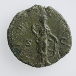 Lucilla (Under Marcus Aurelius), Bronze As, Pudicitia, AD 164-169, R