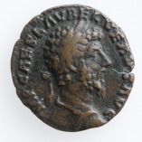 Lucius Verus, Bronze As, Lucius/Marcus, AD 161, O