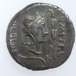 M. Tullius, Silver Denarii, Roma/Victory, 120BC, O