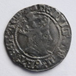 Henry VII, Silver Halfgroat (2d), York, Archbishop Bainbridge, Profile Bust, Martlet Initial Mark, 1508-9, O