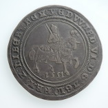 Edward VI, Fine Silver Issue Half Crown, 'y' Mint Mark,1551, O