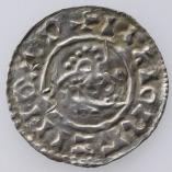 Hardeknud (Harthacnut), Silver Penny, Danish Issue, Triquetra (Triskele) Type, Roskilde Mint, Denmark, AD 1035-42, RARE, O