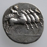 Anonymous (Gargonius, Ogulnius, Vergilius), Silver Denarius, Apollo/Jupiter, 86 BC, R