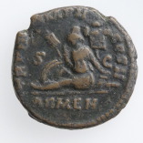 Lucius Verus, Bronze As, Lucius/Armenia, AD 163-164, R