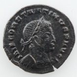 Constantine I, Bronze AE Follis, Lugdunum, Sol, AD 314-316, O