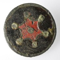 Roman, Copper-Alloy, Enamelled Disc Brooch, 2nd Century AD