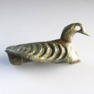 Roman, Copper Alloy, Duck Brooch, 2nd Century AD