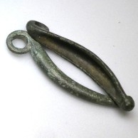Iron Age, Celtic 'East Anglia', Bronze, Cosmetic Grinder, 1st Century BC - 1st Century AD