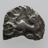 Catavellauni, Silver Unit, Puckeridge Bird Hare, 50-20 BC, VERY RARE, O