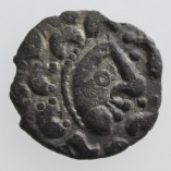 Dobunni, Uninscribed Issue, Silver Unit, Cotswold Eagle Head Type B, 50 BC - AD 50, O