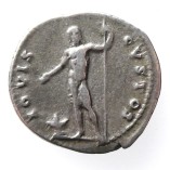 Vespasian, Silver Denarius, Rome Mint, Jupiter, AD 76, SCARCE, R