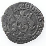 Edward III, Transitional Period Penny, London, AD 1361 RARE, O