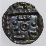 Anglo Saxon, Continental Sceat, Primary Quilled Crescent Porcupine Series E, Type VICO, AD 695-740, R