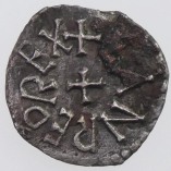 Anglo Saxon, Northumbria, Eanred, Silver Sceat, Moneyer Huaetred, AD 810-841, O