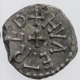 Anglo Saxon, Northumbria, Eanred, Silver Sceat, Moneyer Huaetred, AD 810-841, R