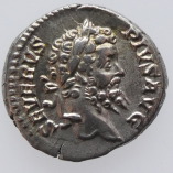 Septimius Severus, Silver Denarius, Trophy, AD 202, O