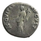 Nerva, Silver Denarius, Rome, Aequitas, AD 97, R